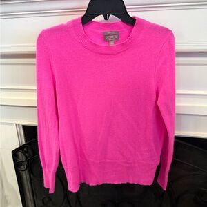 J. Crew Women's Pink 100% Cashmere Sweater